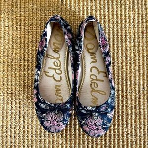 Sam Edelman Floral Patterned Ballet Flats